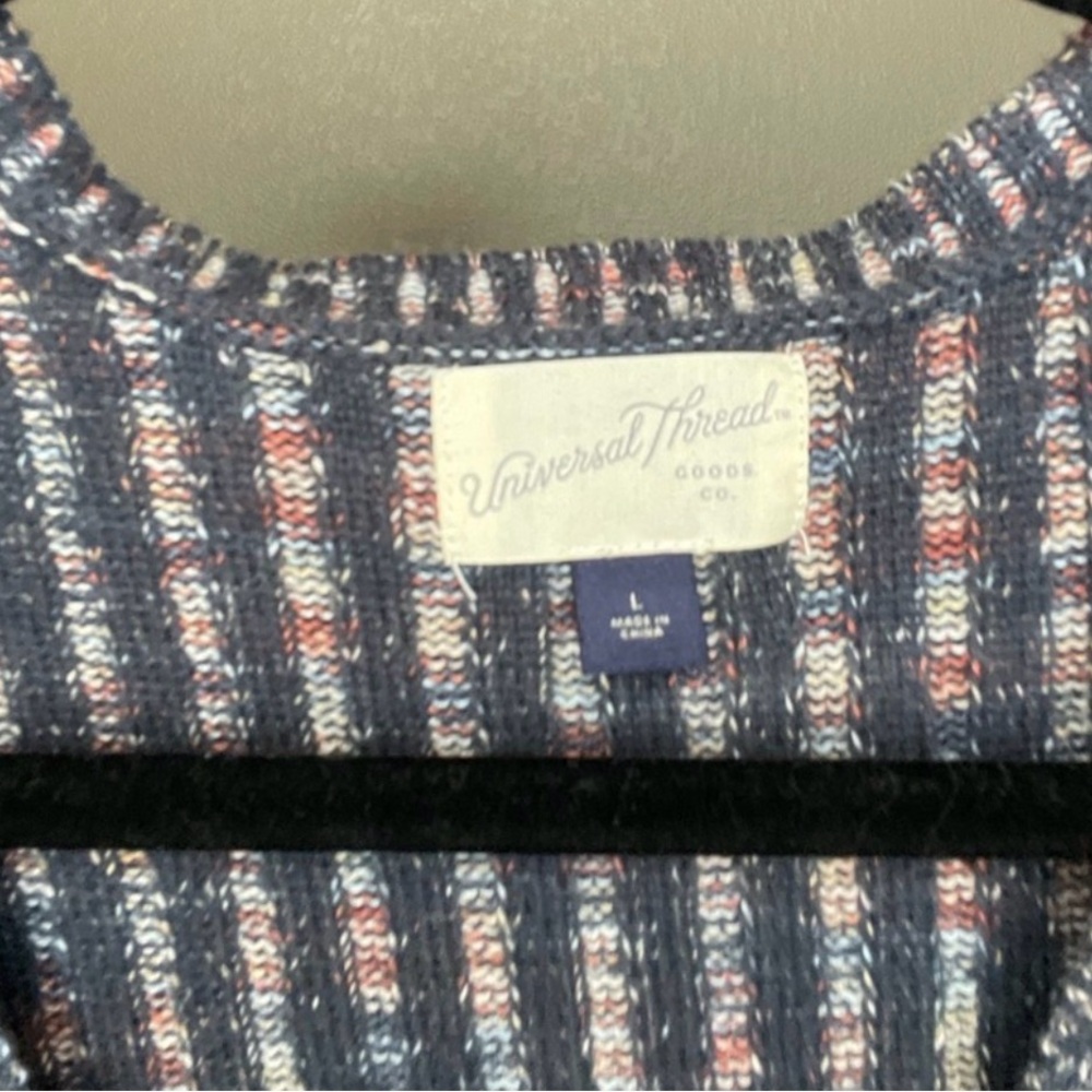 Universal Thread Multicolor Knit Vest - image 5